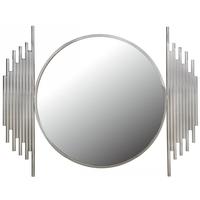 lorentz metal wall mirror polished steel