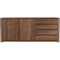 Lodge Teak 2 Opening Door 3 Drawer Sideboard