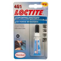 Loctite 195904 401 Instant Adhesive - Universal - Low Viscosity 3g