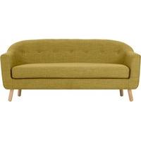 Lottie 3 Seater Sofa, Olive Green