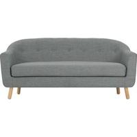 Lottie 3 Seater Sofa, Chalk Grey