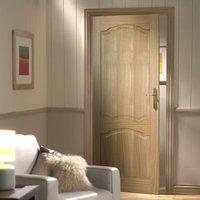 Louis 2 Panel Oak Door is Pre-Finished