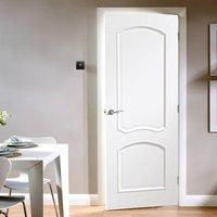 Louis White Fire Door 30 Minute Fire Rated - Prefinished