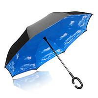 Long-handle Umbrella Plastic Travel Lady Men Car