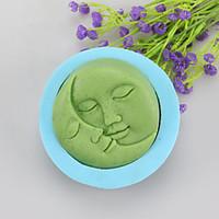 Lovers Kiss Shaped Soap Molds Mooncake Mould Fondant Cake Chocolate Silicone Mold, Decoration Tools Bakeware