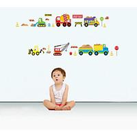 Lovely Car Truck Sitting Room The Bedroom Of Children Room Wall Stickers