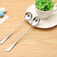 Long-Handled Spoon Kitchen Stainless Steel Office Coffee Spoon Stirring Spoon Long Spoon