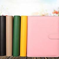 Loose-leaf Folder PDA Stationery Notebook Retro Thick A5 Diary Notepad