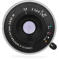 Lomography 32mm f2.8 Minitar Art Lens Black - Leica Fit