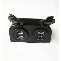 lossmann 2 Hole Tent Double USB Car Charger High Quality