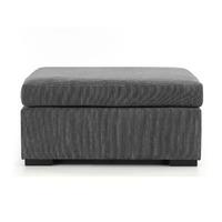 Lola Footstool Dark Grey