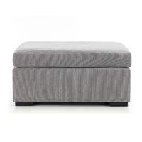 Lola Footstool Light Grey