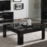 Lorenz Coffee Table Square In Black High Gloss
