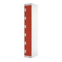 locker six door 278x300x300 red door