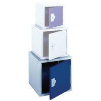 locker 18 cube blue door 457x457x457 plain