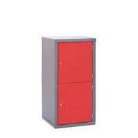 LOCKER-HEAVY DUTY CUBE C/W CAMLOCK/2 CUBE RED DOOR