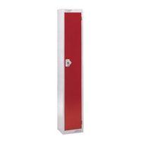 locker one door 1800x300x300 red door