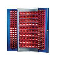 louvred panel cabinet cw 120 x tc2 red and 60 x tc3 red