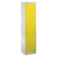 LOCKER ONE DOOR 1720X300X300 - YELLOW DOOR