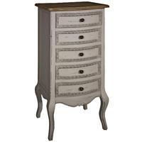 Louisa 5 Drawer Tall Chest