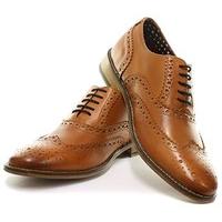 london brogues gatsby tan leather mens brogue shoes uk size uk 11