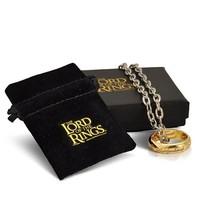 Lord of the Rings Ring` The One Ring` (gold plated)