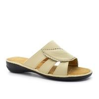 London Footwear Danette, Low Wedge Heels Sandals