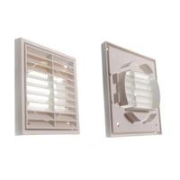 louvre air vent ventilation grille exterior or interior use 100mm pack ...