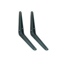 London Bracket Shelf Support Grey 9 Inch X 7 Inch 225MM X 175MM 100 Pair