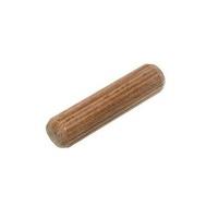 lot of 2000 wooden dowel fluted pins m10 10mm x 40mm