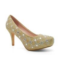 london footwear kalena womens diamante court shoes