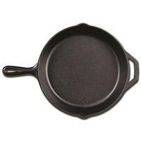 lodge 3048 cm 12 inch pre seasoned cast iron round skillet frying pan