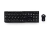 Logitech MK270 - keyboards (RF Wireless, Home, QWERTY, Pan Nordic, USB, Battery)