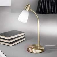 lorena table light elegant in brass matte