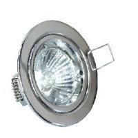 low voltage fixed downlight chrome die cast