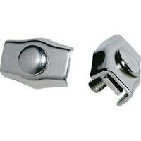 Low voltage cable kit Cable clamp 2-piece set Paulmann Sicherheits-Seilklemme 978.029 Chrome