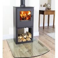 Loxton 8 SE Defra Approved Stove with Log Store