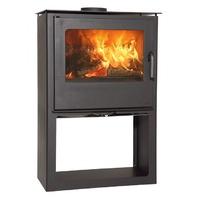 Loxton 10 Wood Burning Stove with Logstore