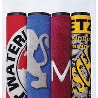LOGO MATS H X W X DMM: 8 X 850 X 1150 BLACK BACKING, PERSONAL TOP - POLYAMIDE