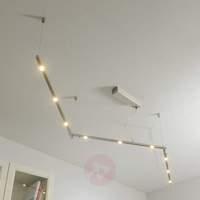 Long Elta LED ceiling light, dimmable, 240 cm