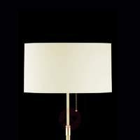 Loop Floor Lamp in Brass Look