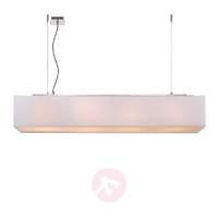 Long Collom hanging light, white