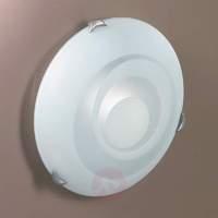 loria ceiling light glass patterned 30 cm