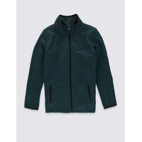 Long Sleeve Fleece Teal Top (5-14 Years)