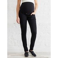 long maternity skinny jeans inside leg 33 denim brut