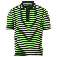 lonsdale stripe polo junior boys