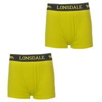 Lonsdale 2 Pack Trunk Junior Boys