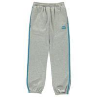 lonsdale 2 stripe jogging bottoms junior boys