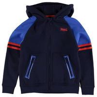 Lonsdale Heavy Zipped Hoody Junior Boys