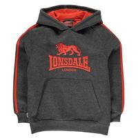 Lonsdale 2 Stripe Hoody Junior Boys